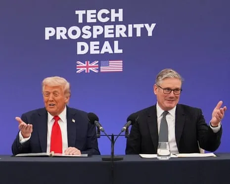 British-American Tech Deal Poses Crucial Concerns Amid Multi-Billion Pound Funding Promise