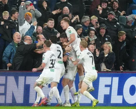Agony for Forest's Manager as Swansea Surprise Nottingham Forest with Dramatic Turnaround